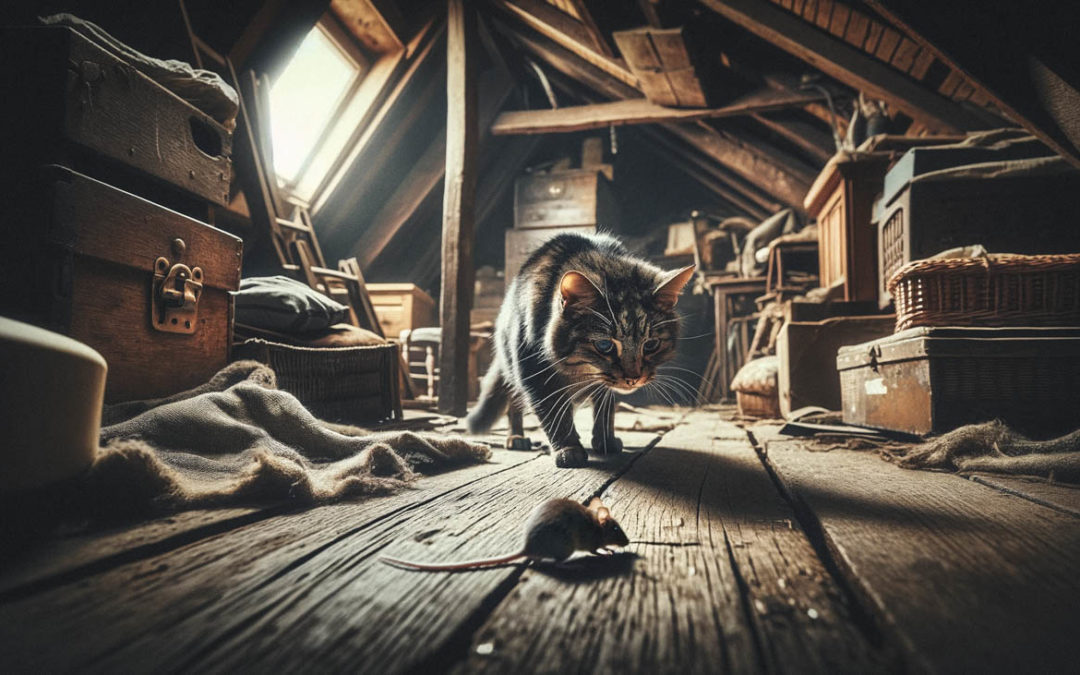 Katten som musefanger, pålitelig skadedyrbekjemper eller gammel myte?